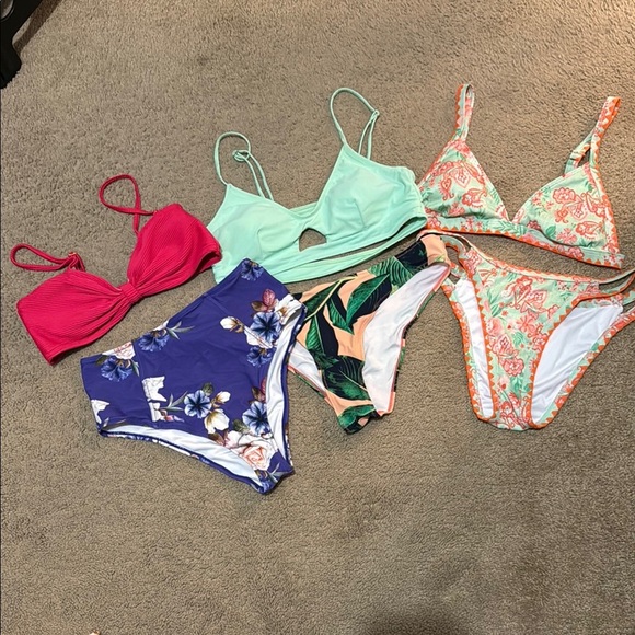 Lot of 3 Swimsuits Size M - Picture 2 of 8